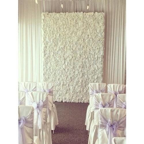 Fashion Wedding Flower Wall with Stand Black Iron Folded Pipe Flower Frame For Wedding Party Decoration Supplies