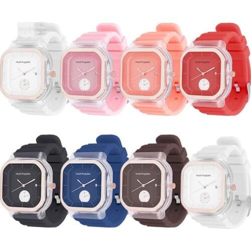 2021 Fashion Transparent Digital Watch Women Girls Solid Square Watches Sports Electronic Wrist Watch Student Reloj Mujer Clock