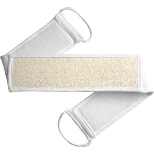 Natural Loofah Back Scrubber Washer Double Sided Bathroom Deep Clean Bath Sponge