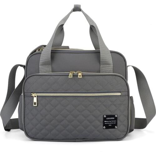 Lequeen New Baby Diaper Bag Handbag For Mom Maternity Bag For Stroller Nappy Bag Large Capacity Nursing Bag Travel Messenger Bag