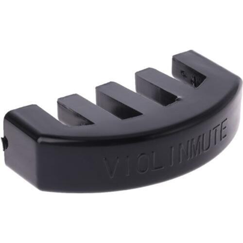 OOTDTY 1/2 3/4 Heavy Violin Mute Practice Rubber Acoustic Electric Violin Silencer Musical mute