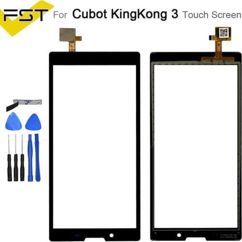 For Cubot KingKong3 Touch Panel Touch Screen Digitizer Replacement For King Kong 3 Glass Sensor Touch Touchpad Adhesive