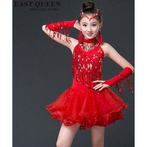 Latin dance dress for children dance costumes for kids latin dance costumes for women dance dress for girls AA1086
