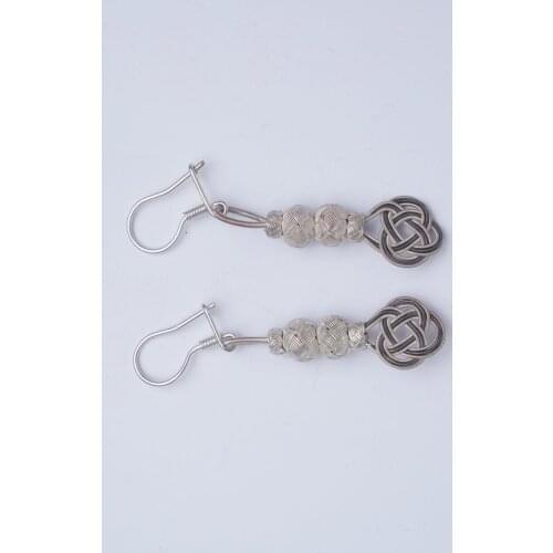 Silver Kazaziye Hand Handwork Earrings