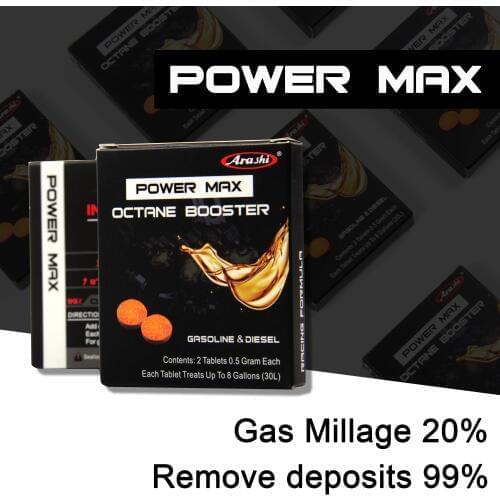 6 Pack Arashi Universal Motorcycle injector Cleaning Fuel Reducing Car Gas Oil Diesel Additive POWER MAX For Ymaha YZF-R3 R3 R6