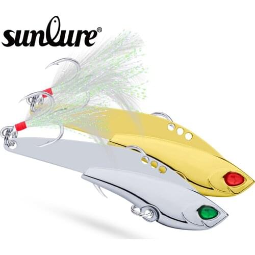 1PC Spoon Fishing Lures 6.2cm-7.5cm/11g-23g Bass Bait High Carbon Hook Fishing Tackle with Feather 2 Colors Metal Bait With Hook