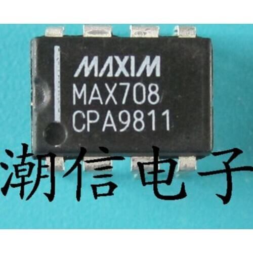 10cps MAX708CPA MAX708EPA DIP-8