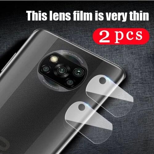 2/1Pcs for xiaomi poco C3 X3 M3 protector Camera Film xiaomi poco X2 M2 F2 pro Camera Lens Tempered Glass phone screen protector