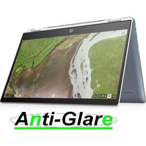 2PCS Anti-Glare Screen Protector Guard Cover Filter for 14" HP Chromebook x360 14 Convertible Laptop