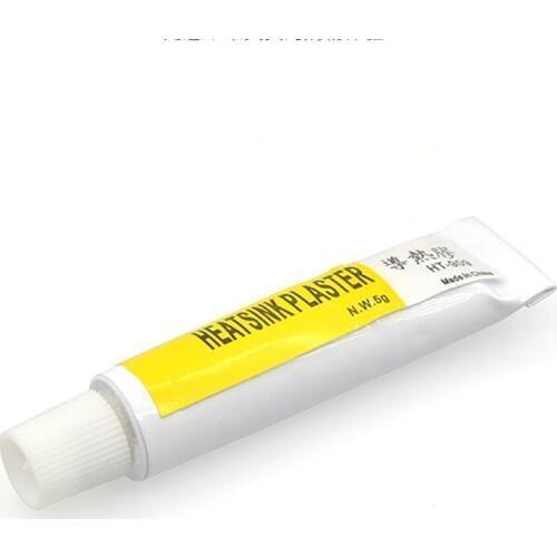 5g Thermal Conductive Glue, Non-toxic, Silicone Plaster Viscous Adhesive Cooling Compound Glue for LED GPU Chipset Heatsink