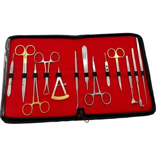 Anatomic tools 13 ophthalmic instruments anatomic scissors dissecting needle experimental equipment probe scissors tweezers