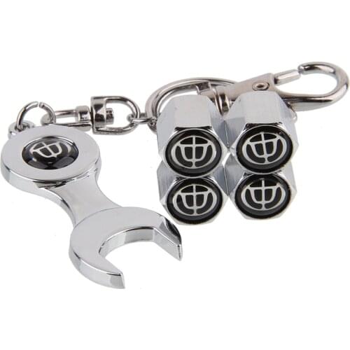 Car Accessories Auto Cars Wheel Tire Valve Stems Caps Mini Keychain for Brilliance V3 V5 H530 H230 H330 H320 FRV FSV BS6 M2 BS4
