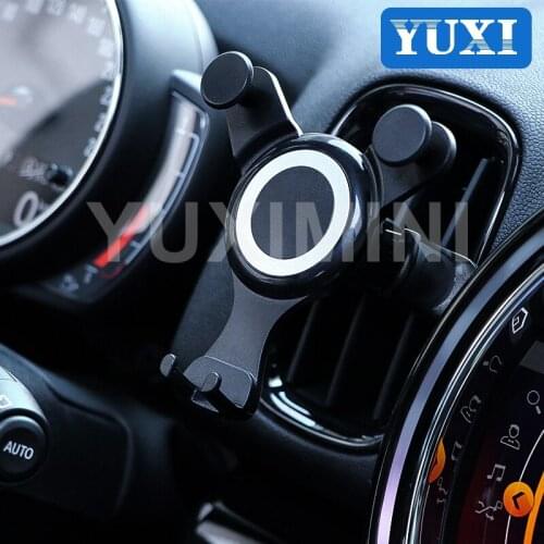 Car Navigation Air outlet Mobile Phone Holder For BMW MINI ONE CooperS R55 R56 R60 R61 F54 F55 F56 F57 F60 Car Interior Supplies