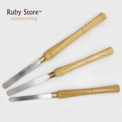 HSS Round Nose Scraper Woodturning Tool Gouge, A2007-1 255, A2007-2 255, A2007-3 300