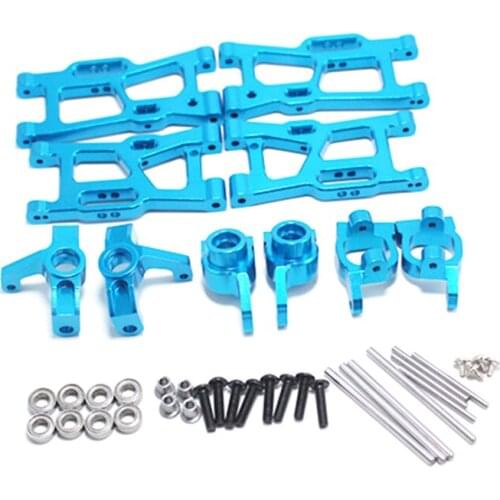 For WLtoys 1: 14 144001 RC Car Upgrade Spare Parts Metal Swing Arm C Seat Steering Cup Rear Wheel Seat