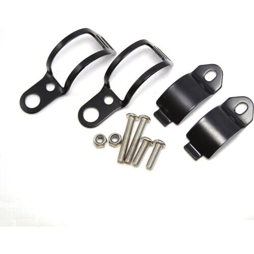 Fork Clamp Motorcycle Turn Signal Lamp Holder Headlight Turn Light Mount Bracket for 28mm-41mm Front Fork Scooter Motorcycle