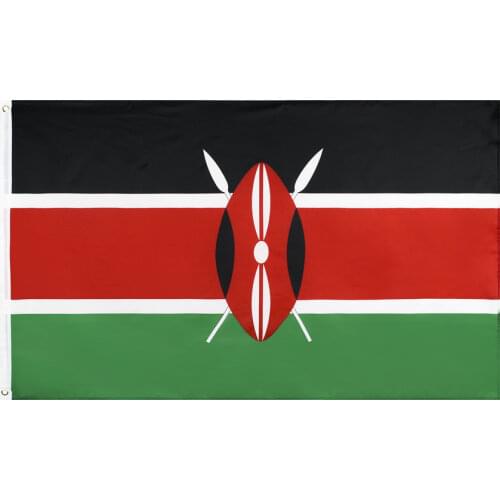 Jemony 60X90 90X150cm Ken Ke Kenya Flag For Decoration