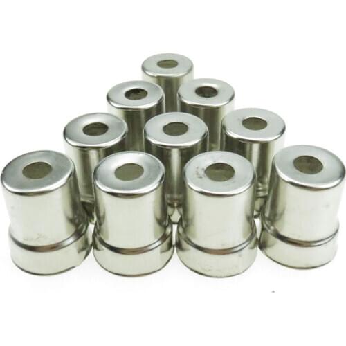 10PCS/LOT Stainless Steel Magnetron Caps for Microwave Replacement Parts for Microwave Ovens Copler Microondas Caps