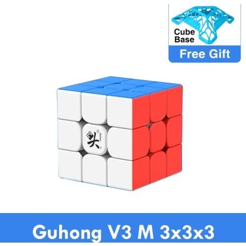 New Original Dayan Guhong V3 III 3 Third Generation M 3x3x3 Magnetic 3*3 Cubo Magico 3x3 Speed Magic Cube Education Toy Kid Gift