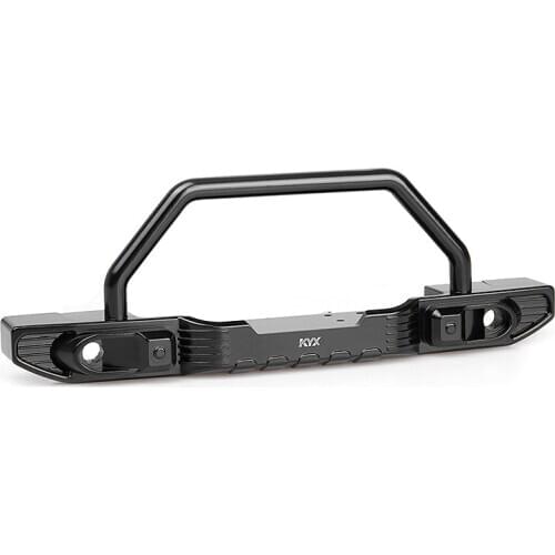 KYX Racing CNC Machined Aluminum Front Bumper Upgrades Parts Accessories for RC Crawler Car Axial SCX10 III AXI03007 SCX10.3