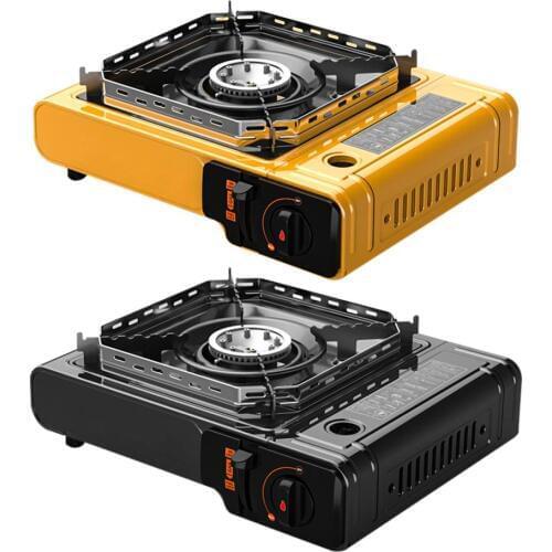 Camping Stove, High Temperature Resistant Ceramic Gas Furnace Portable Gas Burner For Outdoor Indoor Cooking