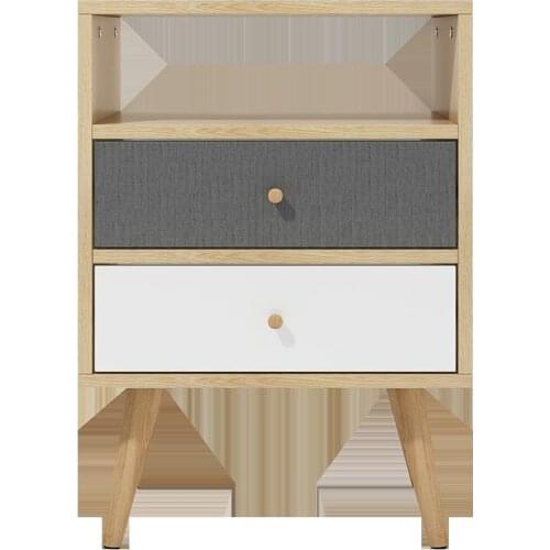 Bedside Table Simple Modern Nordic Storage Locker Economy Bedroom Small Mini Simple Storage Cabinet