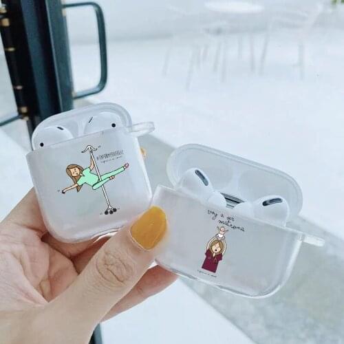 Social services psychology Doctors Nurse transparent TPU silicone Bluetooth Airpod Case For Airpods 1/2 Airpods pro soft cover