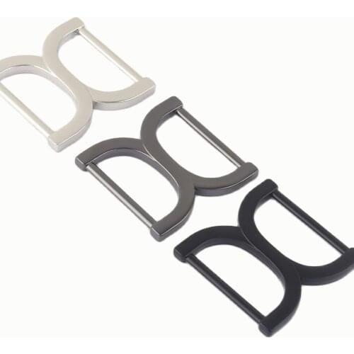 38mm Silver Adjuster Buckle Slide Buckles Purse Handbag Hardware Belt Backpack Buckle Webbing Strap Buckle Luggage Clasp