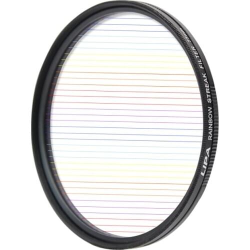 Rainbow Starlight Drawing Filter 7782mm Widescreen Movie Special Effects Horizontal Spot Filter Shooting Night Scenes