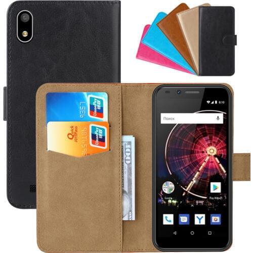 Luxury Wallet Case For Vertex Impress Flash PU Leather Retro Flip Cover Magnetic Fashion Cases Strap