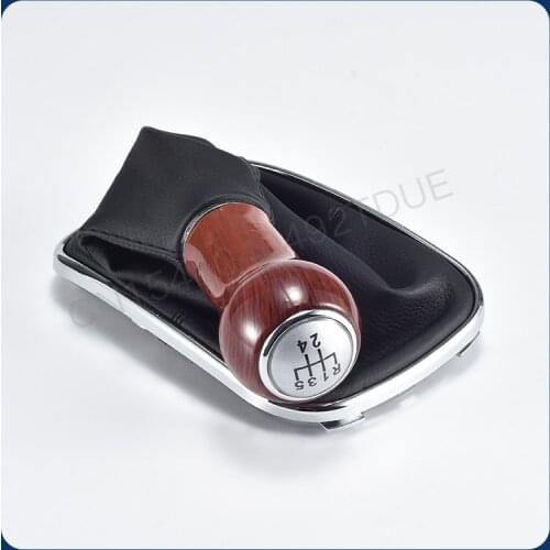 Gear shift knob for VW peach wood pattern Bora shift handball Golf 4 shift lever handball shift lever