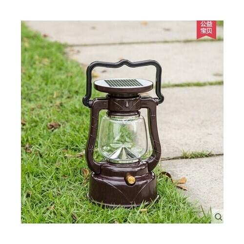 Solar Super LED Solar Lights Outdoor Campin Emergency Lights Reading Hand restore ancient ways