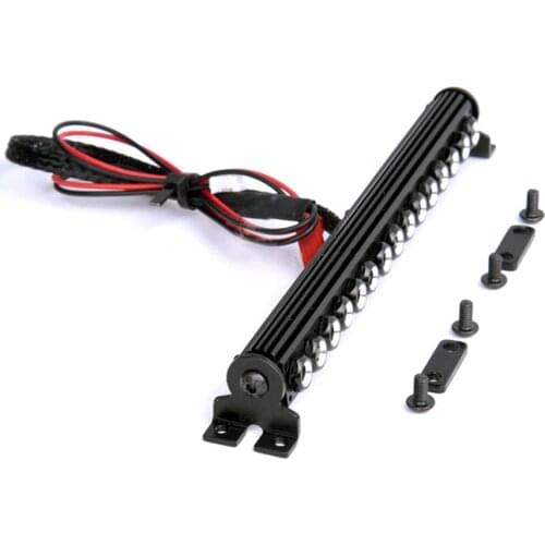 GRC LED Lights for TRX-4 SCX-10 90046 D90 90027 15 LED Bar RC Car Roof Lamp Headlight Front Rear Super Bright Astigmatism TOYS