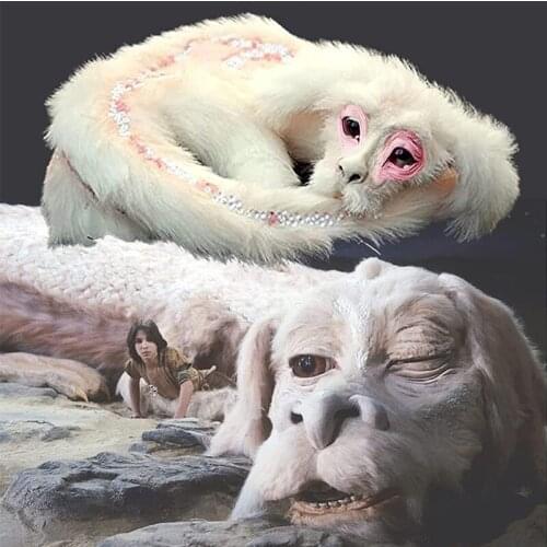 54DC 11.81 Inch Funny Plush Doll Lovely Movie Figures Fairy Lucky Dragon Stuffed Flying Dog Puppy Animal Toy Gifts for Kids Home