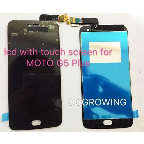 DGGROWING 10 PCS/Lot Smartphone Parts LCD Display With Touch Screen Assembly For Motorola Moto G5 Plus XT1685 Free LCD Kits