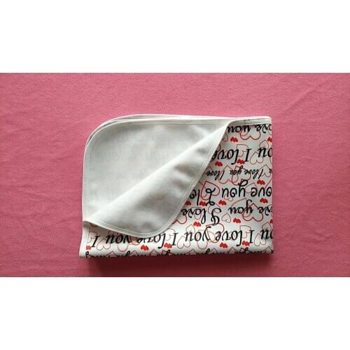 Newborn Baby Waterproof Breathable Pad Fitted Sheet Baby Bamboo Urine Isolating Mattress Newborn Pad Free Shipping 50*70cm 2pcs