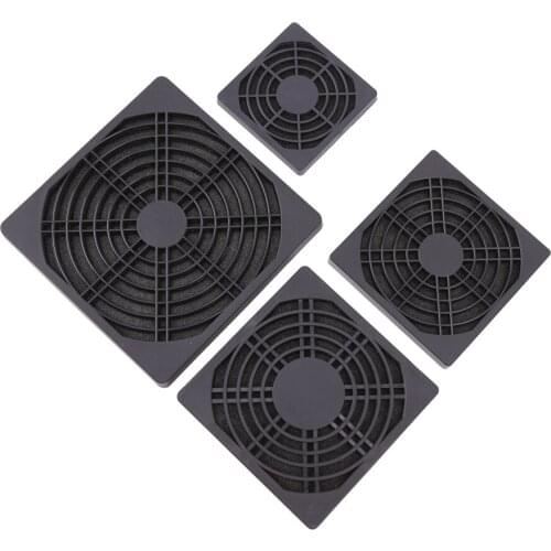 5pcs 60mm 80mm 90mm 120mm PC case fan Dust-proof net Plastic dust-proof net Plastic dust-proof grille for desktop computer