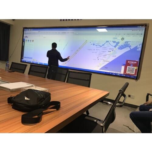 Free Shipping! 94" inches 55" 1X3 IR infrared multi touch frame with 10 points touch ir touch screen panel for Video Wall