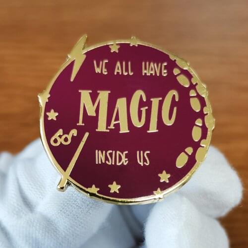 Magic Inside Us Lapel Pin