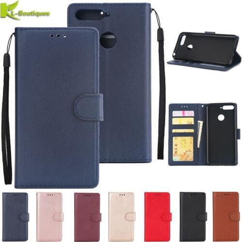 Honor7C PU Leather Case on for Huawei Honor 7C Cover for Huawei AUM-L41 Case 5.7 inch Russia Version Flip Wallet Phone Case Bags