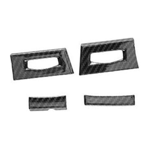 For Toyota Avalon 2019 2020 Car Carbon Fiber Central Control Air Conditioning Outlet Vent Cover Trim Frame Accessories