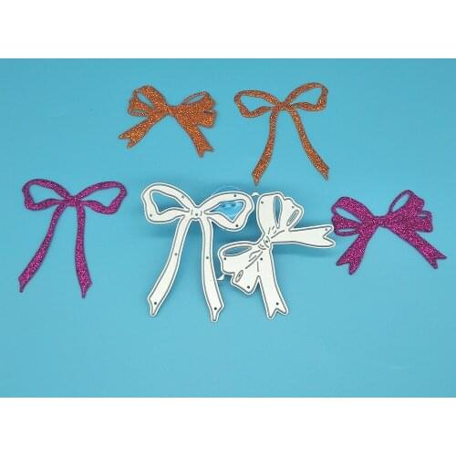 2 bow metal cutting die, paper crafts, scrapbook, cardboard, photo album, greeting card, DIY decoration