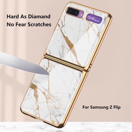 Fashion New Phone Case For Samsung Flip Creative Luxury Cover For Samsung Galaxy Z Flip Elegant Anti Fall Anti Scratch Funda