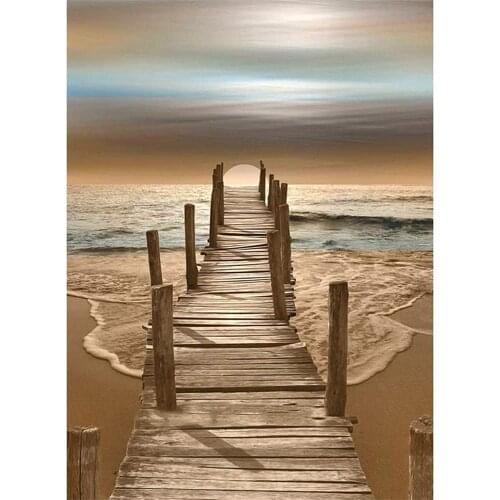 Nature DIY 11CT Embroidery Cross Stitch Kits Needlework Craft Set Printed Canvas Cotton Thread Home Decoration Dropshipping