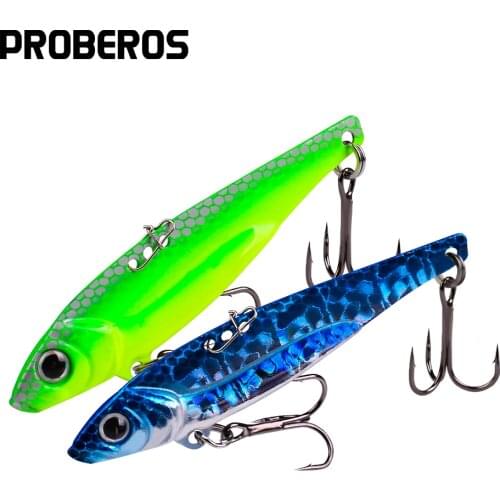 PROBEROS 1pcs Metal Cast Jig Spoon 7-12-17g Jigging Fish Sea Bass Carp Fishing Lure Shore Artificial Vibration Bait Pesca Isca