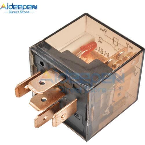 DC 12V 24V 80A 100A 5 Pin Waterproof Automotive Relay SPDT Car Control Device Car Relays