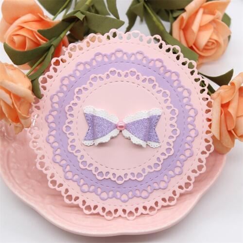 Heart Circles Metal Cutting Dies Stencils for DIY Scrapbooking Stamp/photo album Decorative Embossing DIY Paper Cards