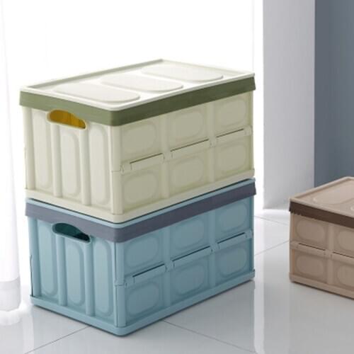 Folding storage box vehicle storage multifunctional packing box storage box car trunk storage box furniture arrangement