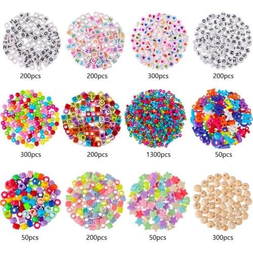 All In One Jewelry Making Supplies Set 4655Pcs with Instructions DIY Jewelry Pliers Beading Wire