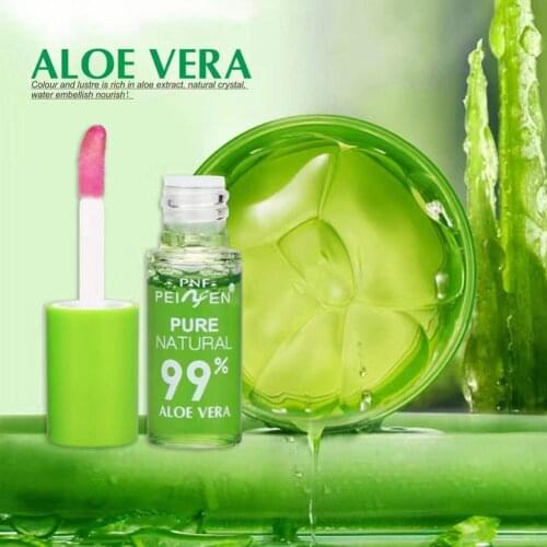 Aloe Color Changing Liquid Lipstick Moisturizing Lip Gloss Stain Lipstick Water Moisturizing Lip Stain